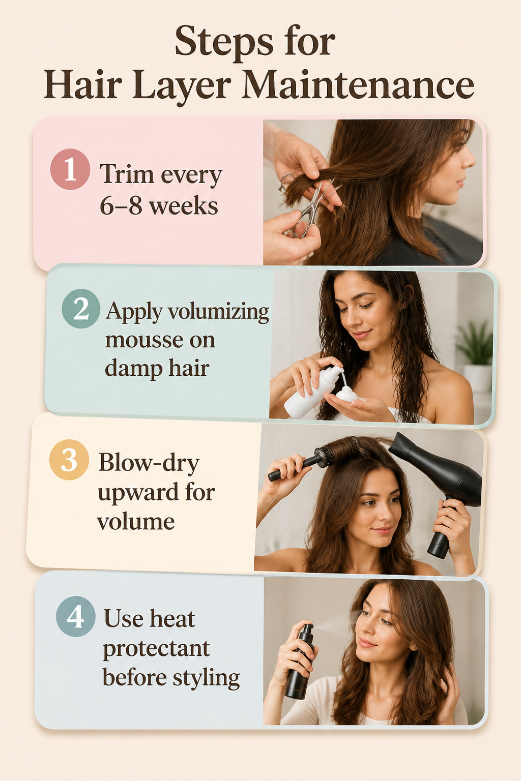 19 Trending Long Layered Hair with Bangs Styles for 2026 22 Steps for maintaining hair layers and styling tips.
