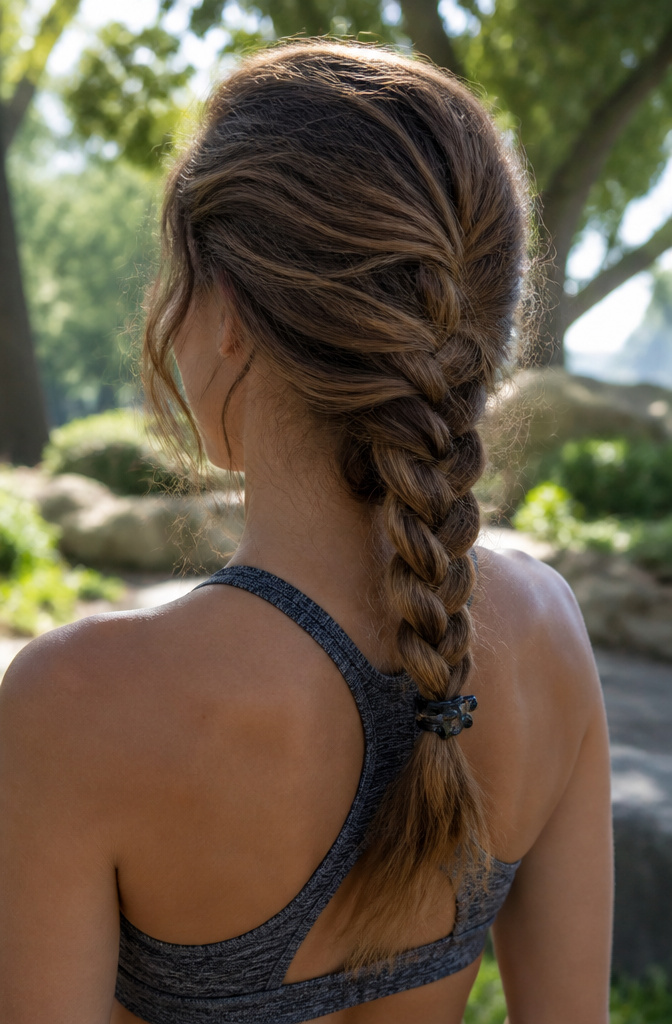 5 Mini Clip Hairstyles for Quick Styling in 2026 5 Loose braid held at the end with a mini clip.